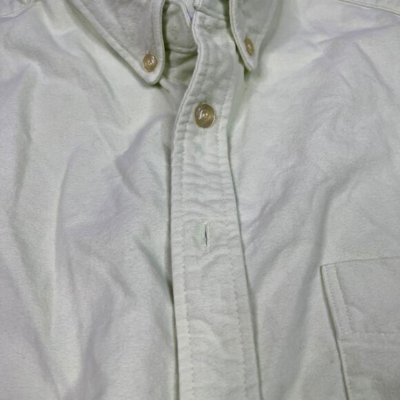 Old Bull Lee Neon Heavyweight Button Down Surf Oxford Shirt Pickle FLAW Green XL - Picture 4 of 8